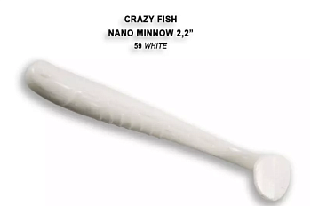 Приманка силиконовая Crazy Fish Nano Minnow 2.2' 5,5см (22-55-59-6)