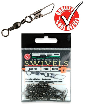Вертлюг + карабин Spro №22 Вертлюг + карабин Spro №22