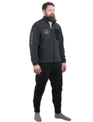 Кофта Alaskan North Wind флисовая темно-серая Кофта Alaskan North Wind флисовая темно-серая