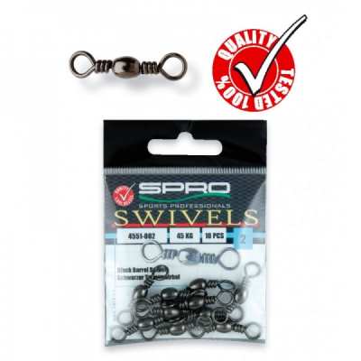 Вертлюг Spro Barrel Swivel №22 Вертлюг Spro Barrel Swivel №22