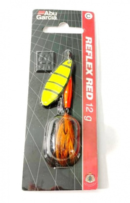 Блесна вращающаяся Abu Garsia Reflex Red 12г