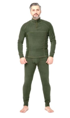 Термобельё Охота эко флис до -35* зеленое Термобельё Охота эко флис до -35* зеленое