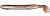 Приманка силиконовая Spro Komodo Shad 11см Brown Glitter 