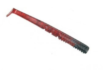 Приманка силиконовая Spro Hula Bait Crystal Red Wine 11см №9