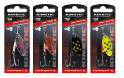 Блесна KINETIC DF Worm Spinner Assortment 5/7/9g Блесна KINETIC DF Worm Spinner Assortment 5/7/9g