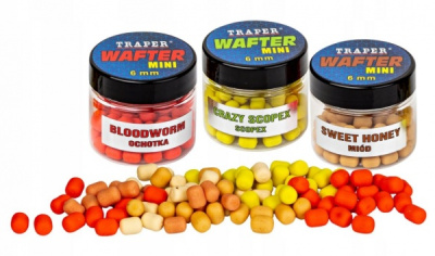 Бойлы Traper Method Feeder Wafter Mini Fish Mix 6мм 15г