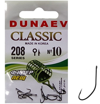 Крючок одинарный Dunaev Classic 208 (№10)