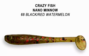 Приманка силиконовая Crazy Fish Nano Minnow 2.2' 5,5см (22-55-68-6)