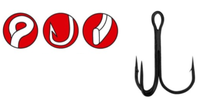 Тройник Gamakatsu 13NS №6 Тройник Gamakatsu 13NS №6