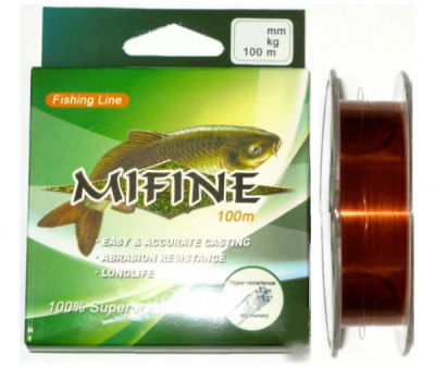 Леска Mifine 100м медная Леска Mifine 100м медная