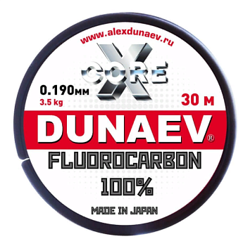 Леска Dunaev Fluorocarbon (0.190мм 30м)