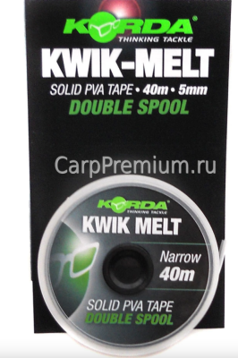 Лента Korda ПВА Kwik-Melt 5мм 40м 