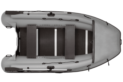 Лодка надувная "Фрегат M-430 F" (серая)