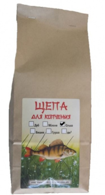 Щепа Каюр для копчения Ольха 18кг Щепа Каюр для копчения Ольха 18кг