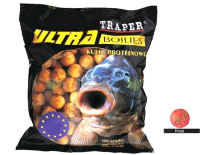 Бойлы Traper Ultra Krab 16мм 1кг Бойлы Traper Ultra Krab 16мм 1кг