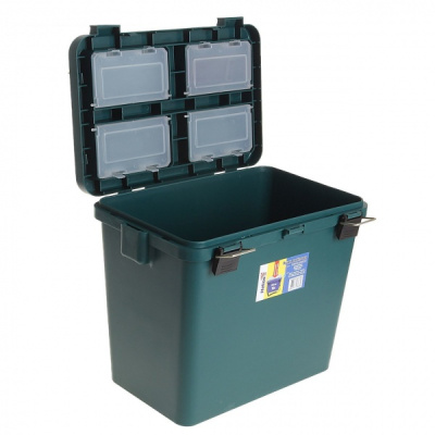 Ящик зимний Helios М односекционный зелёный 19л Ящик зимний Helios М односекционный зелёный 19л