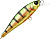 Приманка MS SHAD 10cm 13,7gr Żól-cza/grzb