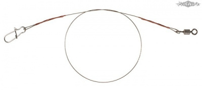 Поводок Mikado Lithanium Leader FS (вольфрам) , 25cm, 15kg 