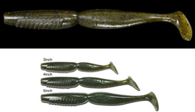 Приманка силиконовая MEGABASS Spindle Worm, 8,6см (4шт)