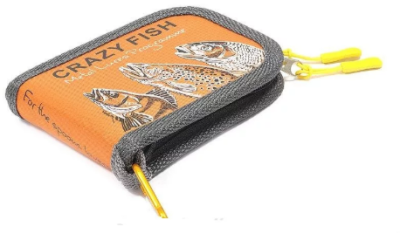 Кошелек для блесен Crazy Fish Spoon Case , Orange 