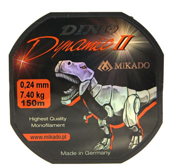 Леска Mikado Dino Dynamic II 150м (0.24mm)