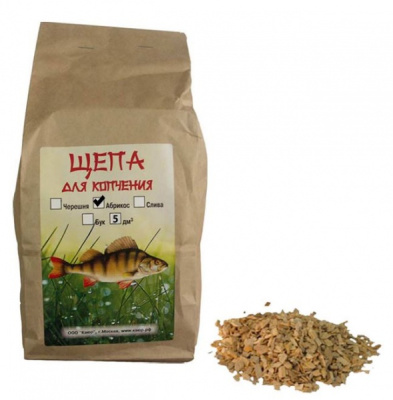 Щепа Каюр для копчения Абрикос 5 куб.дм Щепа Каюр для копчения Абрикос 5 куб.дм