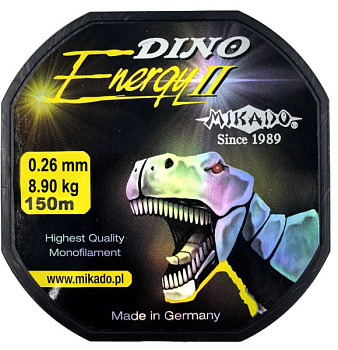 Леска Mikado Dino Energy II 150м (0.26mm)