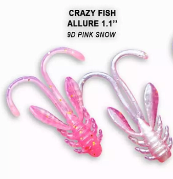 Приманка силиконовая Crazy Fish Allure 2'' 5,2см  (47-52-9d-6)