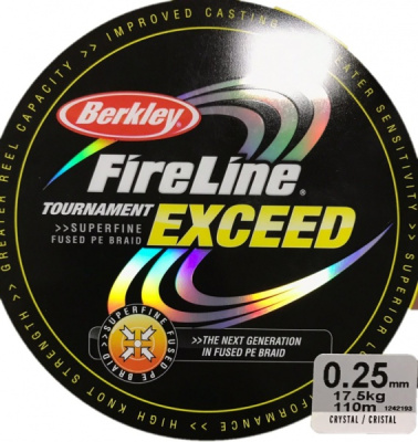 Плетеный шнур BERKLEY FireLine Tournament EXCEED EFLTEFS CY 110m