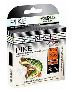 Леска Mikado Sensei Pike 150м (0.20mm)