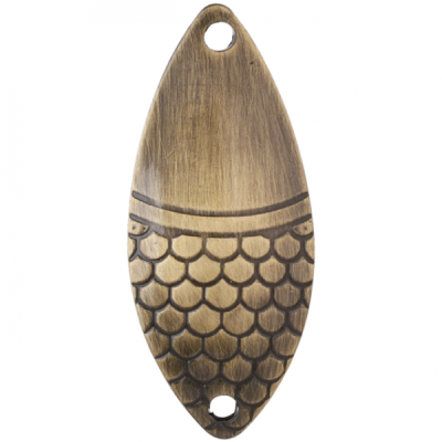 Блесна колеблющаяся Mikado Alga Old Brass 4,4см №0 10г 