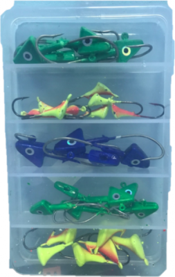 Джиг. головка крашеная набор¶ Джиг. головка крашеная набор¶