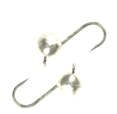 Мормышка Ладога вольфрамовая Шар с ушком посеребренная d4,0 мм №125 Мормышка Ладога вольфрамовая Шар с ушком посеребренная d4,0 мм №125