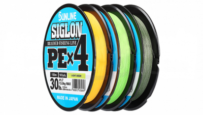 Плетеный шнур Sunline Siglon PEx4, 150m