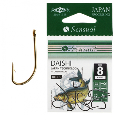 Крючки Mikado Sensual Daishi, №8 G (10шт)