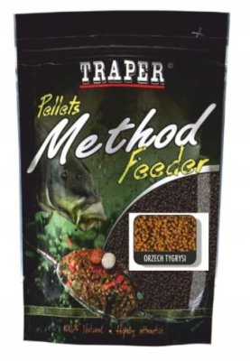 Пеллеты Traper Method Feeder Orzech tygrysi 4мм 500г Пеллеты Traper Method Feeder Orzech tygrysi 4мм 500г