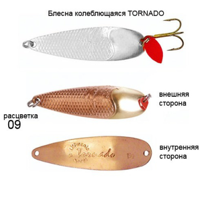 Блесна Tornado Блесна Tornado