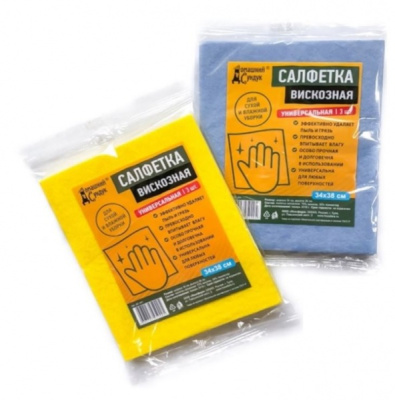 Салфетка Домашний сундук универсальная вискозная 