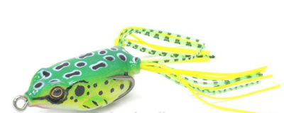 Лягушка - незацепляйка Namazu Frog с двойником №4/0 60мм 12г