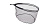 Голова подсака Spro Oval Pannet круглый/капрон 6мм specialist soft 50*40*30