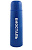 Термос Biostal 0,75л c узким горлом с кнопкой синий