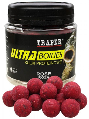 Бойлы Traper Ultra, 16mm, 100g, Róża