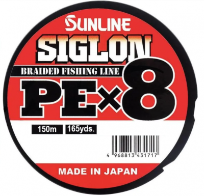 Плетеный шнур Sunline Siglon Pex8 150м