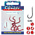 Крючок + поводок Gamakatsu BKD-5260R, Red Worm, №4, 75cm, (10шт)  