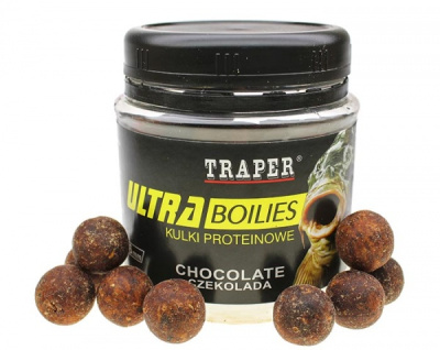 Бойлы Traper Ultra, 16mm, 100g, Chekolada Бойлы Traper Ultra, 16mm, 100g, Chekolada