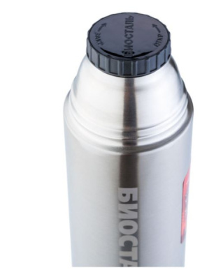 Термос Biostal-Спорт 1,0л c узким горлом и дополнительной чашкой
