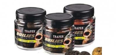 Бойлы Traper Expert, 12mm, 100g, Truskawka/Ryba