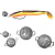 Груз Чебурашка со вставным ухом Spro Bottom Jig 14г