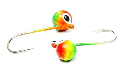 Мормышка Ладога вольфрамовая Шар с ушком покрашенная d4,0 мм №П-61