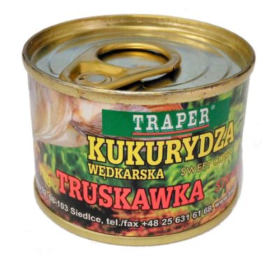 Приманка Traper Kukurydza, 70g, Truskawka